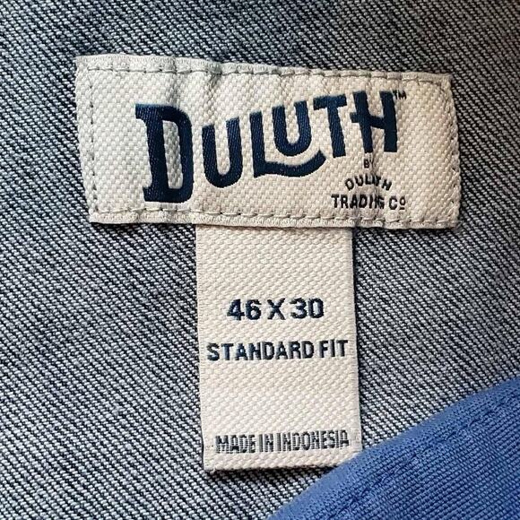 Duluth Trading Co Jeans Men’s Size 46x30 Ballroom Double Flex Coolmax - Picture 9 of 11